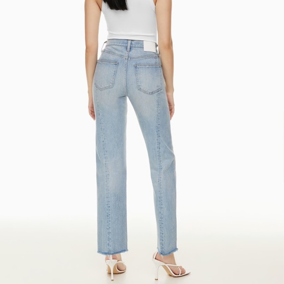 Aritzia Denim Forum 'The Arlo High Rise Straight'. Size 26. Like New. - Picture 7 of 14